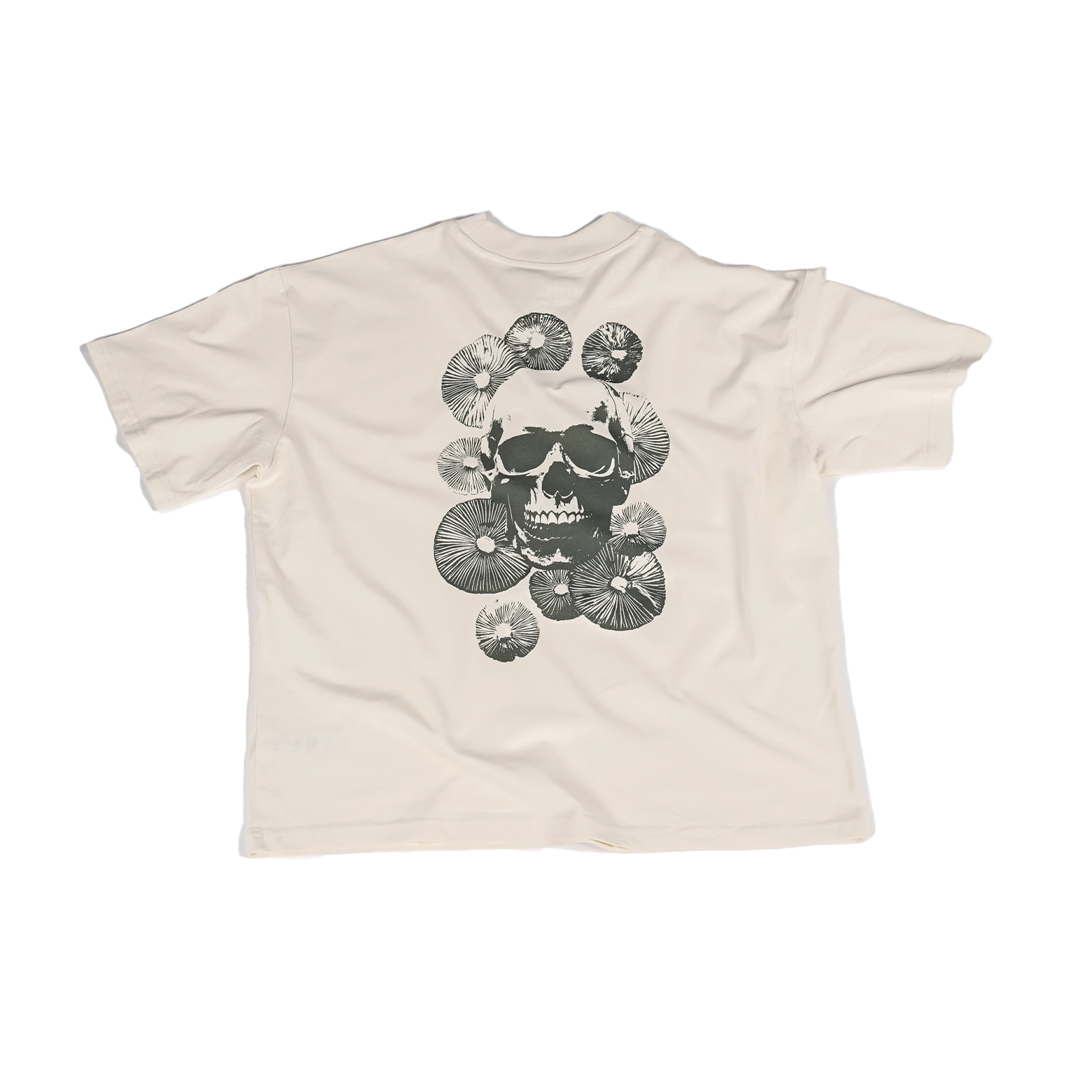 Skull Garden Tee — Cream