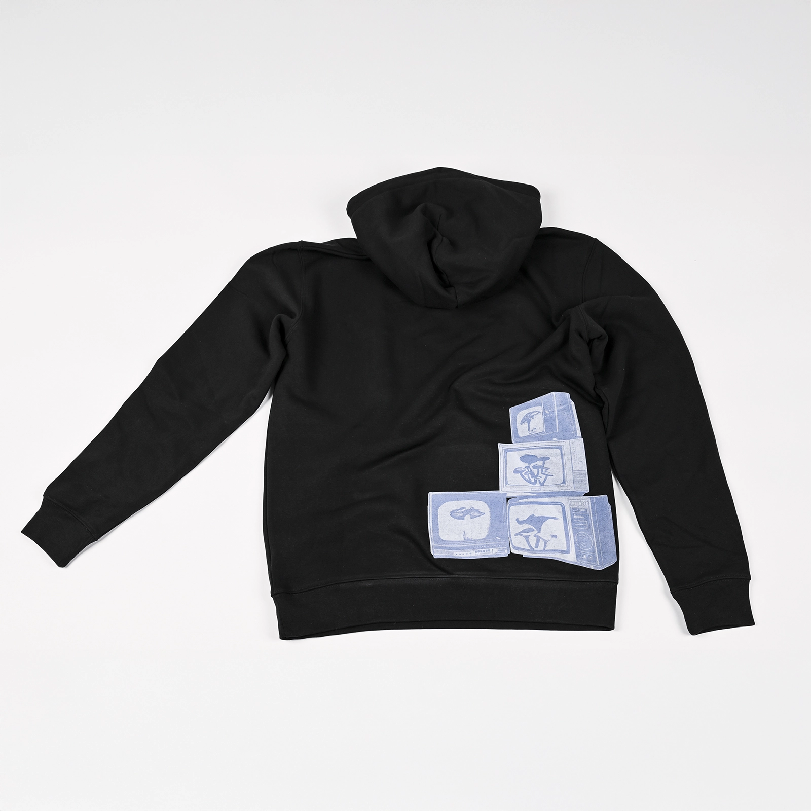 Signal Hoodie — Black, view 9
